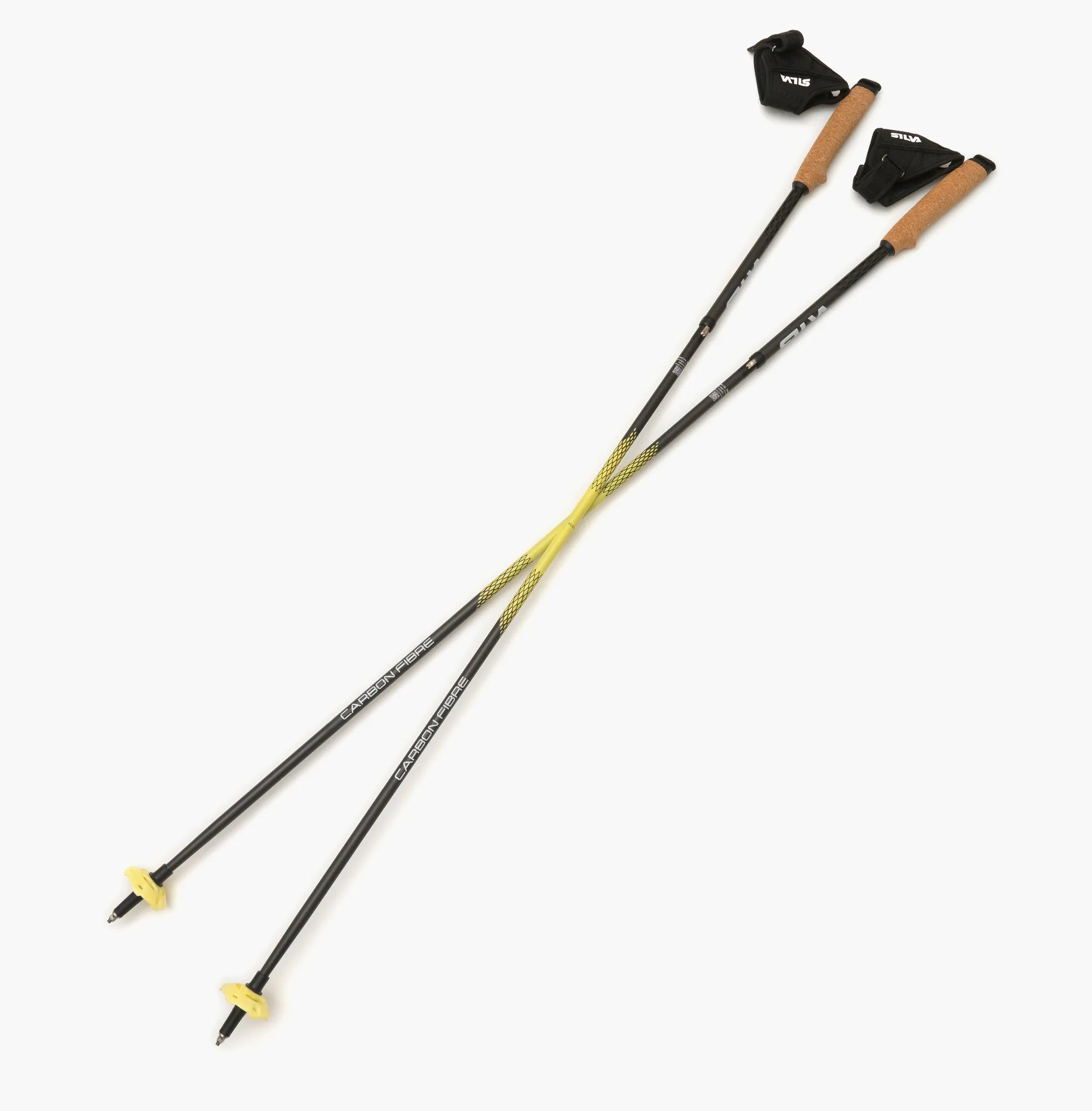 Running poles carbon z fixed 125 cm