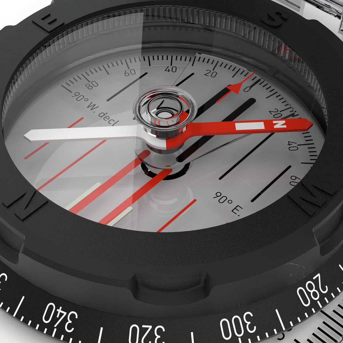 Compass Parts Ranger Ranger 2.0 Sighting Compass in Black | Silva