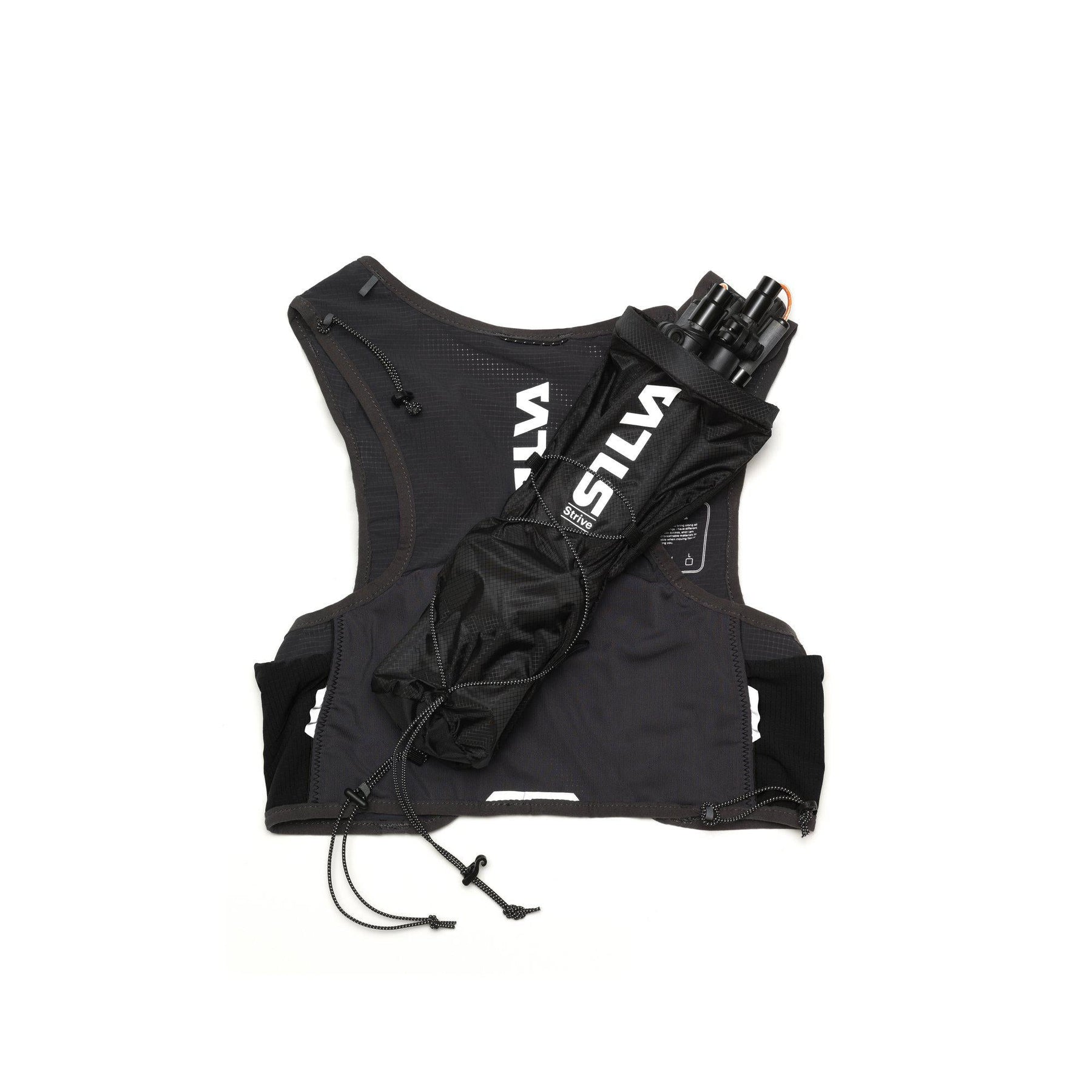 Strive Fly Running Vest | Black | Lightweight Hydration | Silva – Silva US