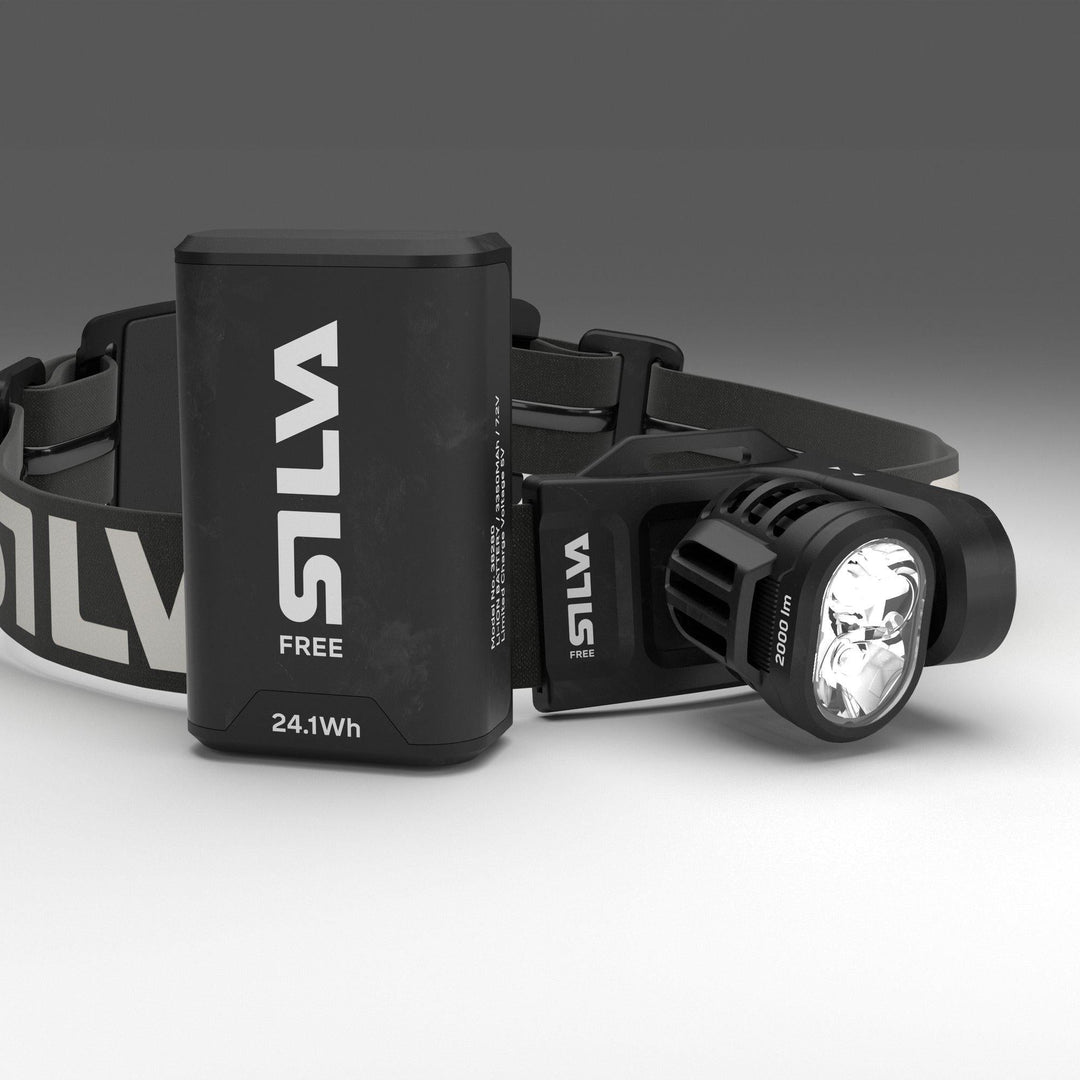 Free 2000 S Headlamp | 2000 Lumen w/ 24.1 Wh Battery | Silva